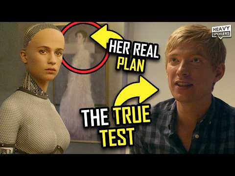 EX MACHINA (2014) Breakdown | Film Analysis, Easter Eggs, Making Of & Ending Explained