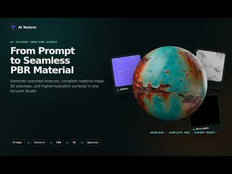 AI Texture video preview