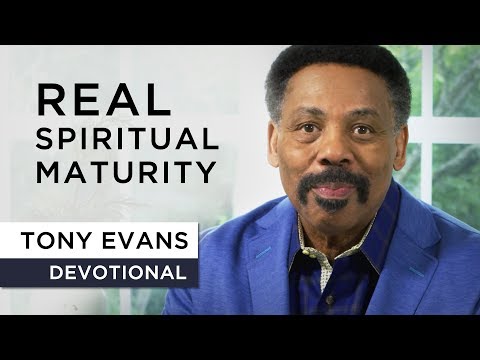 What Spiritual Growth Looks Like - Tony Evans Devotional