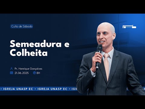 🔵 Semeadura e Colheita | Pr. Henrique Gonçalves