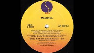 Who&#39;s That Girl (Extended Version) - Madonna