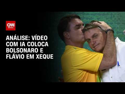 Análise: Vídeo de Bolsonaro com IA amplia pressão sobre Flávio | WW