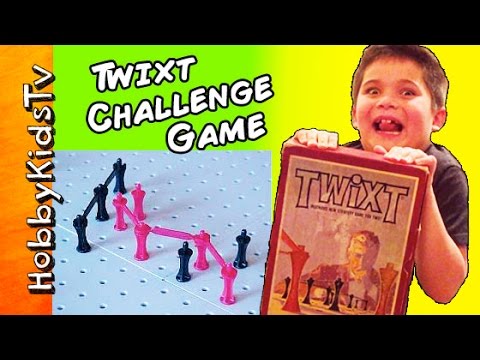 TWIXT Game of CHALLENGE and Strategy Use Your Brain Skills! HobbyKidsTV