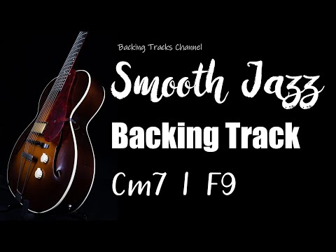 Smooth Jazz Backing Track - C minor  (Cm7 | F9)