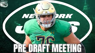 Jets Met With Best Offensive Lineman in the Draft! | New York Jets News