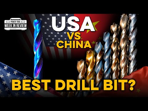 What Drill Bit is Best? America takes on China. Milwaukee, DeWALT, Bosch, Ryobi take on Spyder 100x