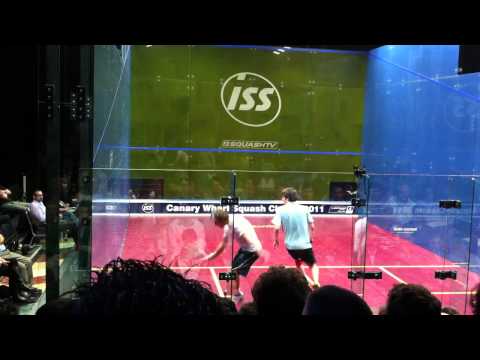 ISS Canary Wharf Squash Classic Round 1 - Barrington vs Karwalski 4.MOV