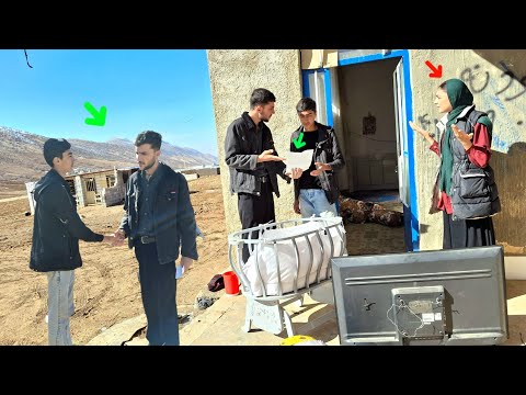 The creditor arrived and the story began anew, kicking Shahram Mahin out of the house forever.