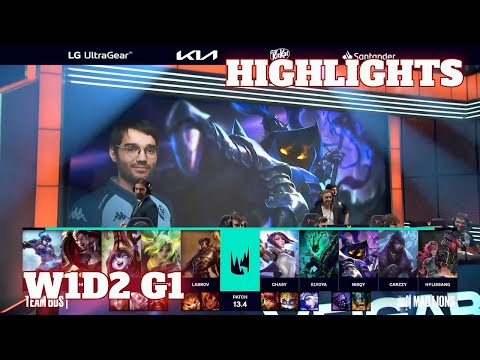 BDS vs MAD - Highlights | Week 1 Day 2 LEC Spring 2023 | Team BDS vs Mad Lions