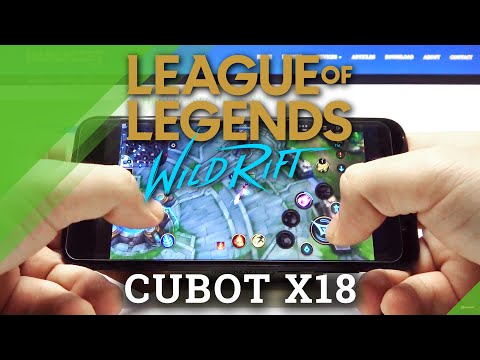 Cubot X18 - Game Test of LOL Wild Rift | Riot Games