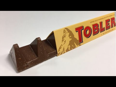 Is there more space between the Toblerone Swiss Milk Chocolate Bar pieces?