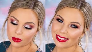 DRUGSTORE CHRISTMAS MAKEUP!