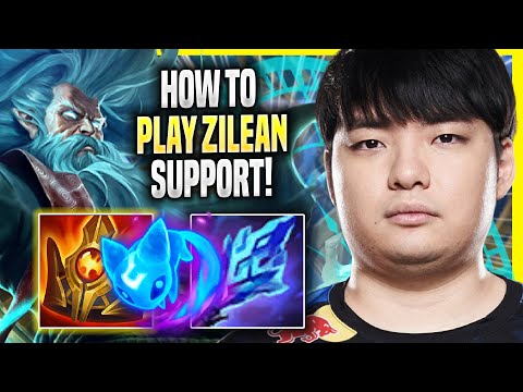 LEARN HOW TO PLAY ZILEAN SUPPORT LIKE A PRO! - DRX BeryL Plays Zilean SUPPORT vs Tahm Kench!