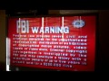 20th Century Fox Home Entertainment FOX Video FBI Warning Screen VHS Version 1984 1999