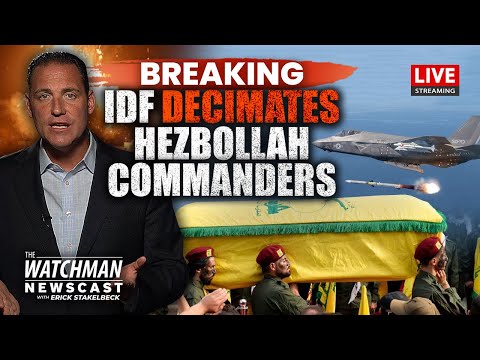 Israel Says HALF of All Hezbollah Commanders ELIMINATED In South Lebanon | Watchman Newscast LIVE