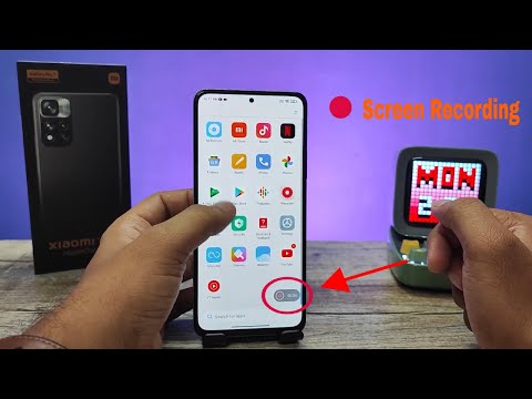 How to enable Screen Recording in Xiaomi 11i and Xiaomi 11i Hypercharge