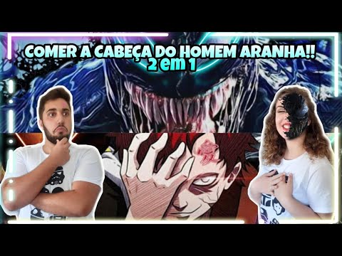REACT- |2 EM 1| Rap do Venom - NÓS SOMOS VENOM e Rap do Gaara, Venom e Wolverine - ANIMAL |NERD HITS