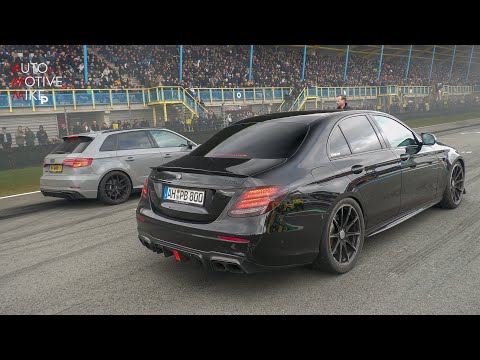 BRABUS 800 Mercedes-AMG E63 S vs 800HP+ Audi RS3