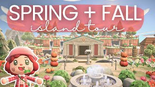 Spring AND Fall? | Furever Island Tour | Animal Crossing New Horizons 2025
