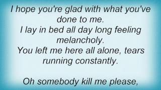 Adam Sandler - Somebody Kill Me Lyrics