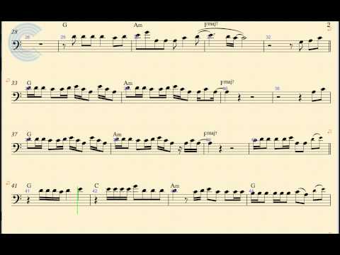 Trombone - Tennis Court - Lorde - Sheet Music, Chords, and Vocals