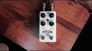 Video thumbnail for Pettyjohn Electronics ROUS Distortion Quick Demo by Iga Massardi