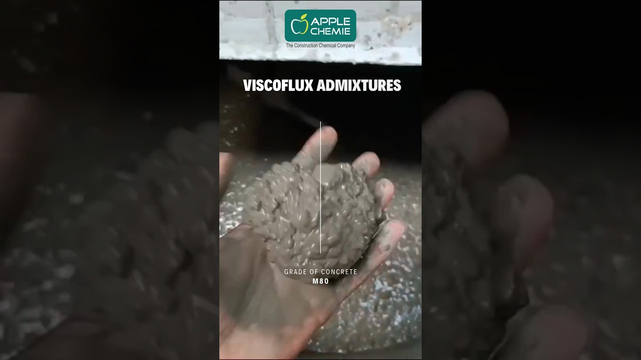 Magic of Admixture in Concrete #concrete #admixture #durability #shorts #viral #youtubeshorts#civil