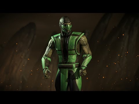 Mortal Kombat X | Reptile - All Skins, Intro, X-Ray, Victory Pose, Fatalities, Story Ending