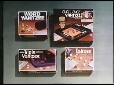 1981 Milton Bradley Yahtzee Commercial