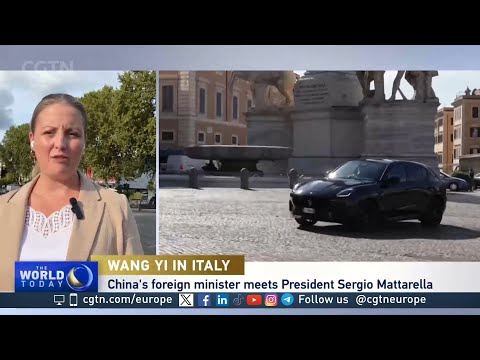 China’s Foreign Minister Wang Yi continues Italy visit