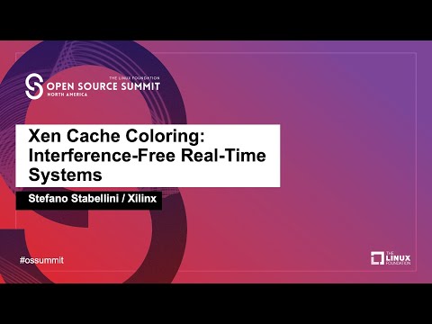 Xen Cache Coloring: Interference-Free Real-Time Systems - Stefano Stabellini, Xilinx