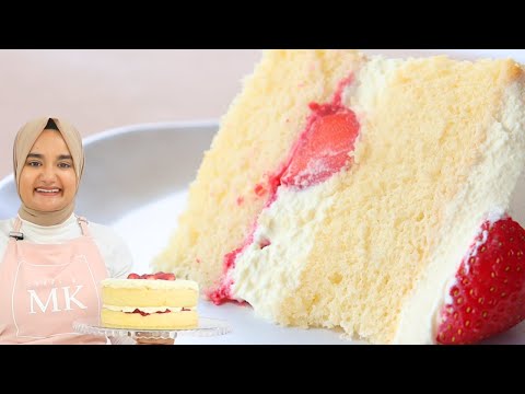 The better than bakery SPONGE CAKE recipe you've been looking for! Light, airy, soft sponge cake