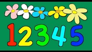 Counting 1 - 15  Childrens song for learning to co
