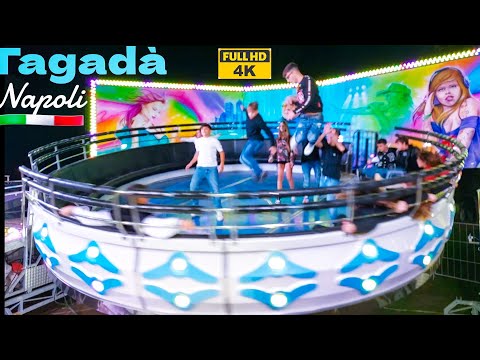 Napoli Giostre 2023 🇮🇹 TAGADÀ Ride | Lunapark [4k]