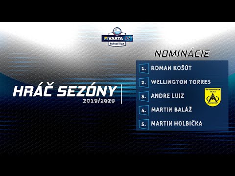 HRÁČ SEZÓNY - NOMINÁCIE ŠK MAKROTEAM ŽILINA | VARTA FUTSAL LIGA