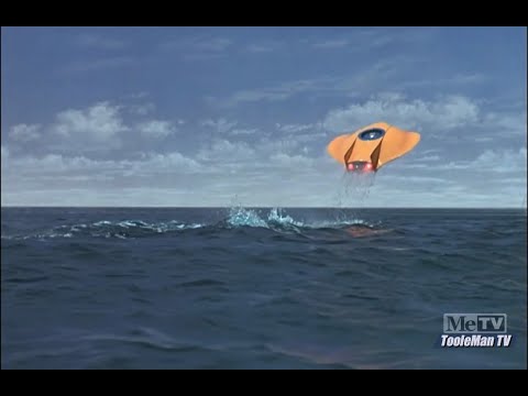 Voyage to the Bottom of the Sea S2E02 "Time Bomb" - Flying Sub debut! - Full Restored HDTV Episode