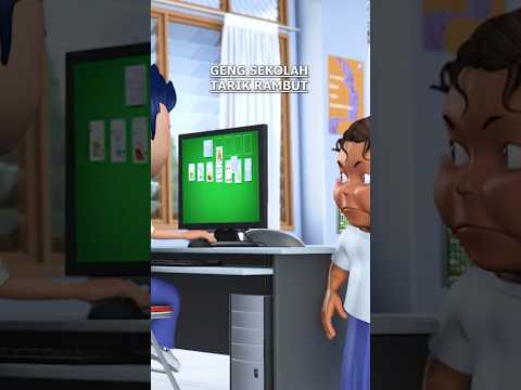 GENG SEKOLAH TARIK RAMBUT