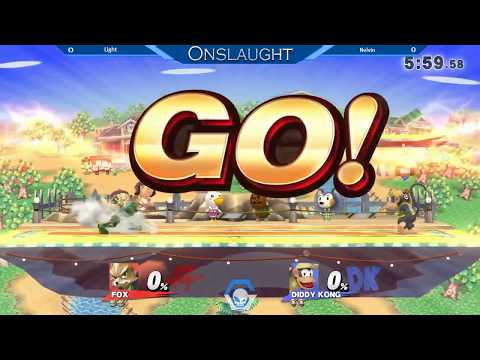 Onslaught 96 - Loser's Finals: Light (Fox) vs Nelvin (Diddy Kong)