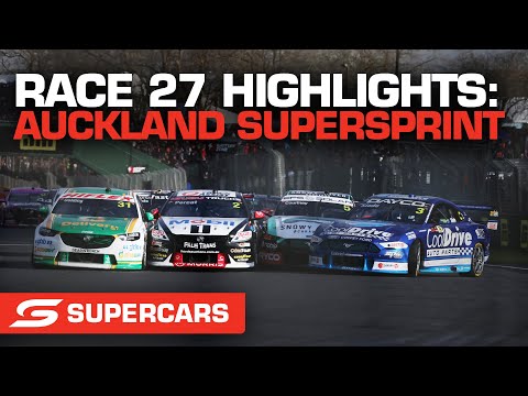 SUPERCARS 2022 ITM オークランド スーパースプリント レースハイライト動画