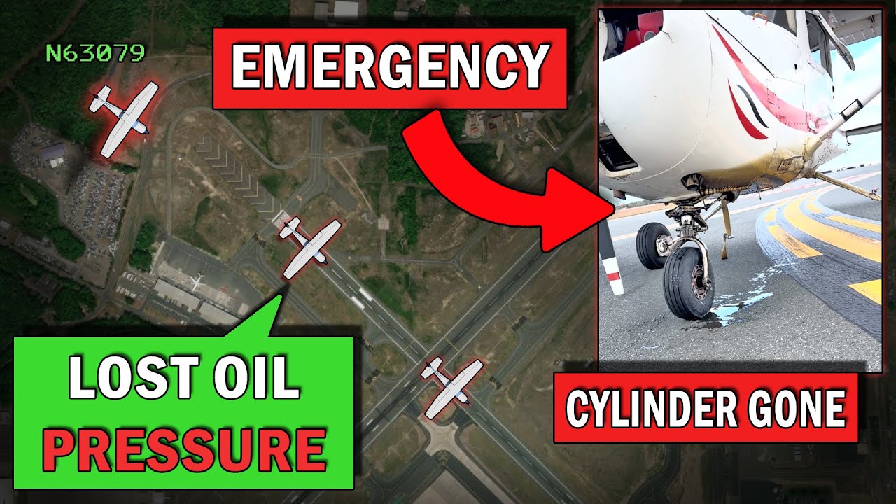 Cylinder Head Separation | ENGINE FAILURE and Emergency Landing at Bradley