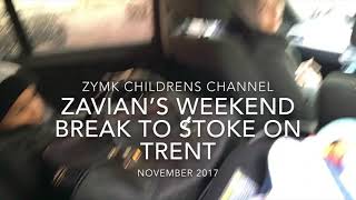 preview picture of video 'Our first family break in England. Mini break, vacation, Stoke on Trent. Zavian’s first holiday.'