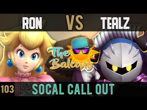 PM @ the Balcony 103 - SoCal Call Outs ft. BCB|Tealz (Meta Knight) VS Ron Swanson (Peach)