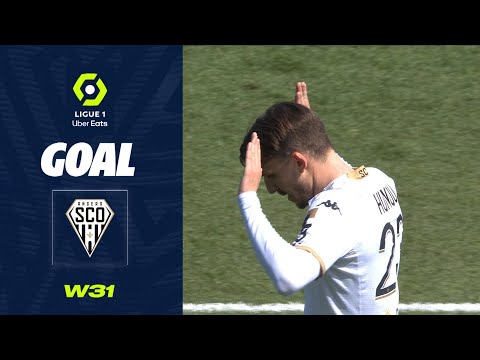 Goal Adrien HUNOU (28' - SCO) CLERMONT FOOT 63 - ANGERS SCO (2-1) 22/23