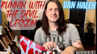 Runnin With The Devil Lesson - Van Halen's classic opener to Van Halen I!