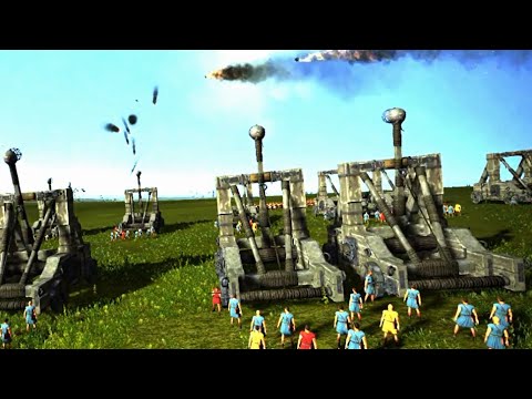 40 catapults VS Army of Shield bearers (Total War Rome 2 CINEMATIC Battle)