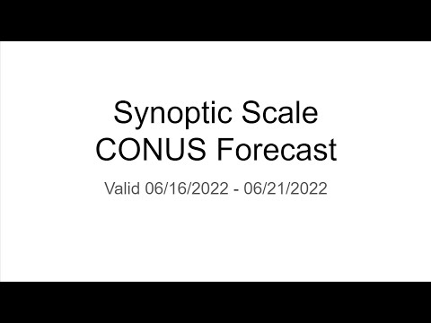 CONUS Synoptic Forecast 06/16/2022
