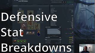 poe.ninja Defensive Stat Breakdowns