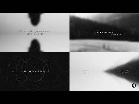 Hardship And Hope Modular Template for Apple Motion & FCPX - MotionVFX