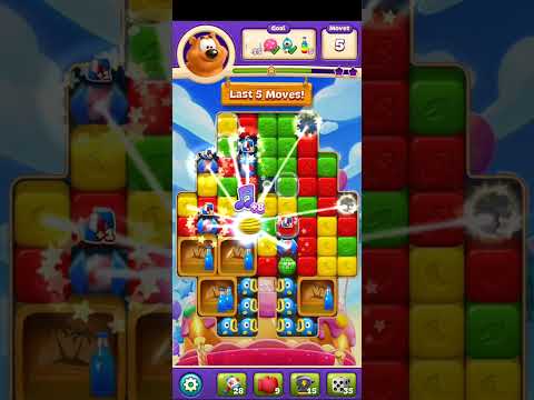 Toonblast Level 8350. Super Hard. No Boosters.