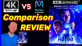 The ABYSS 4K UltraHD Blu Ray Review Exclusive 4K vs DIGITAL Image Comparison Analysis James Cameron